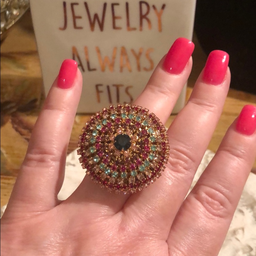 Erickson Beamon Crystal ring